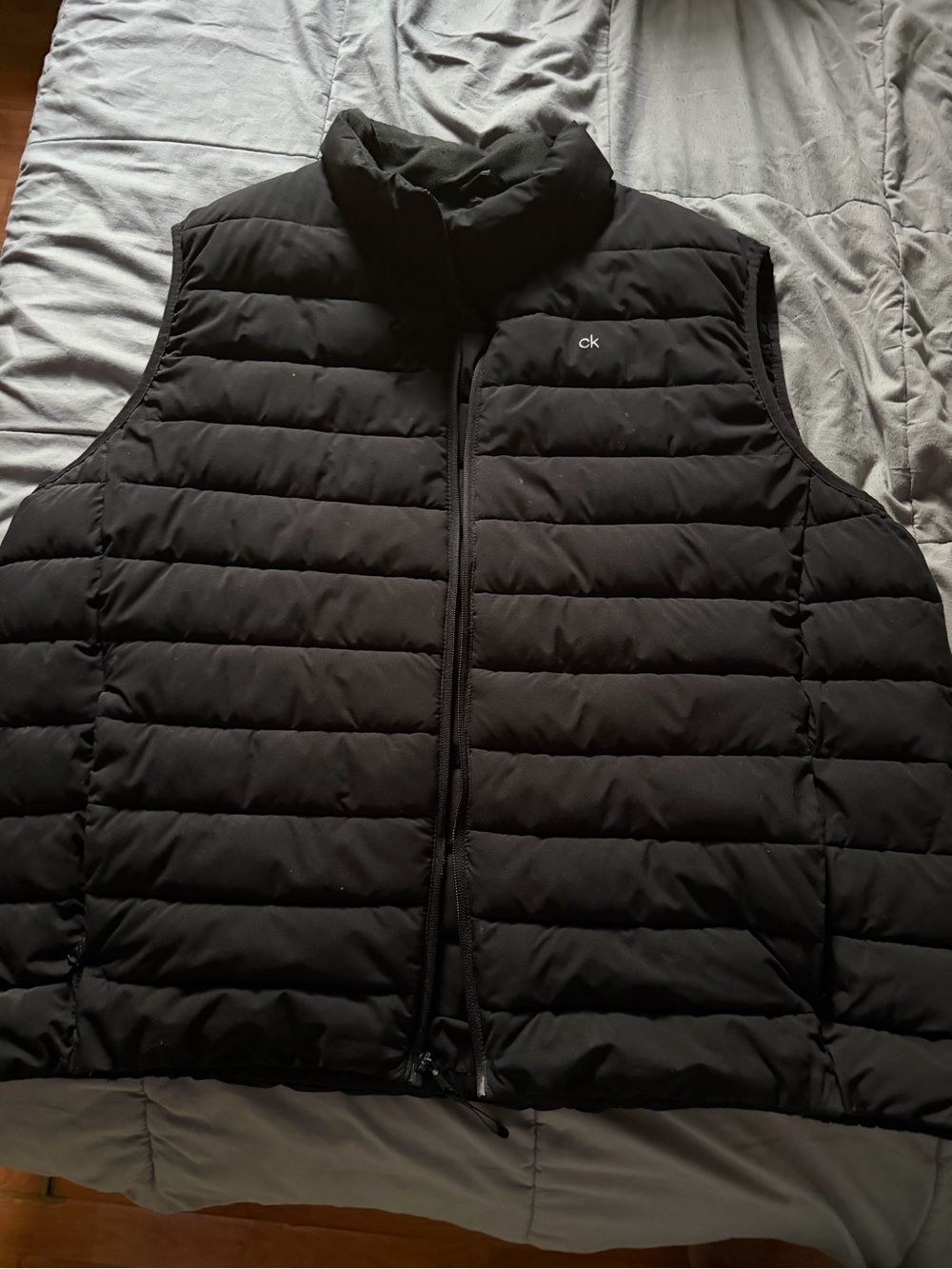 Calvin Klein Men's Infinite Stretch Water Resistant Puffer Vest Black XXL